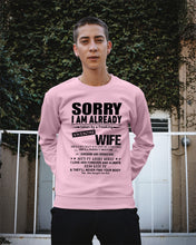 Load image into Gallery viewer, She's My Whole World Gift For Husband Sweatshirt
