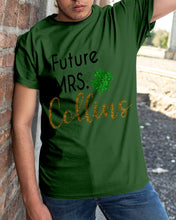 Load image into Gallery viewer, Shamrock Future Mrs Collins St Patrick's Day Guys Tee

