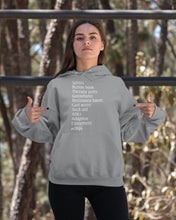 Load image into Gallery viewer, Splints Button Hook Therapy Putty Goniometer Resistance Bands Hoodie
