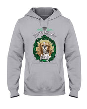 Load image into Gallery viewer, Cavalier Mirror Happy St Patrick's Day Gift For Dog Lovers Hoodie
