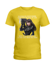 Load image into Gallery viewer, Nacido En Noviembre Tome Una Prueba De Ad Birthday Gift Ladies Tee
