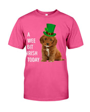 Load image into Gallery viewer, Cockapoo Irish Today Green St. Patrick's Day Printed Mug Guys Tee
